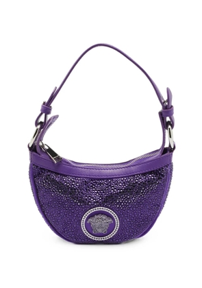 Versace Pre-Owned Repeat Medusa crystal shoulder bag - Purple