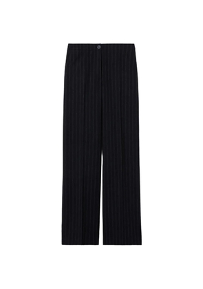 Claudie Pierlot pinstripe-pattern tailored trousers - Blue
