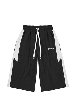 GODSPEED Anvil 3QTR side-stripe shorts - Black
