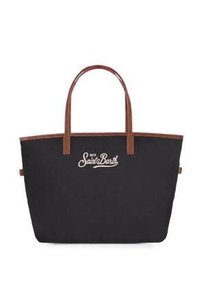 MC2 Saint Barth City logo-embroidered tote bag - Black