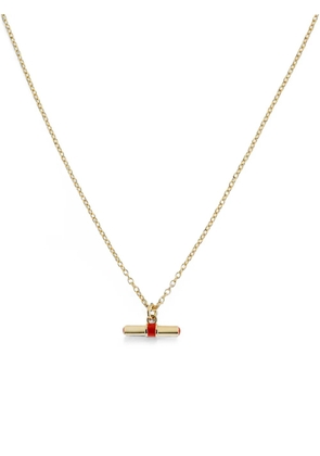 AUREE JEWELLERY Havana T-bar necklace - Gold