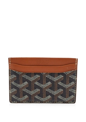 Goyard Pre-Owned 2018 Saint Sulpice Goyardine card holder - Black