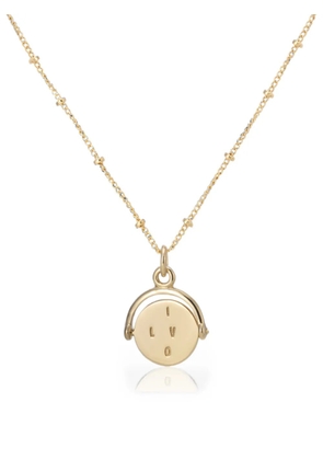 AUREE JEWELLERY Verona spinning pendant - Gold