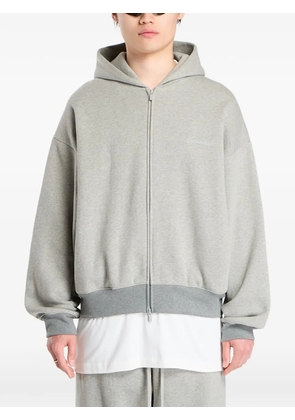 FEAR OF GOD ESSENTIALS Signature Classic zip-up hoodie - Grey