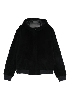 Arma fleece hooded jacket - Black
