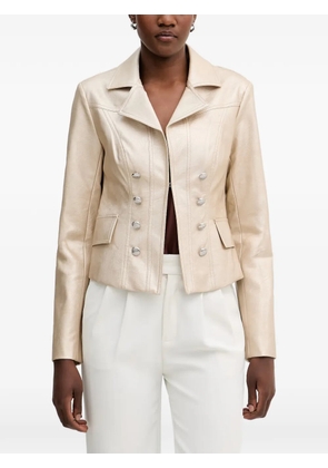 Joseph Ribkoff double-breasted jacket - Gold