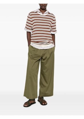 Weekend Max Mara elasticated-waistband trousers - Green