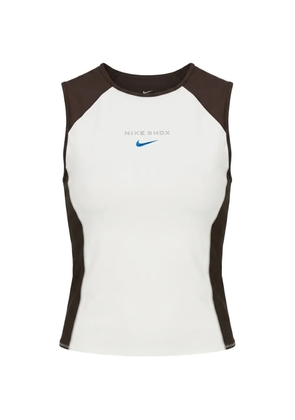 Nike Shox panelled tank top - White