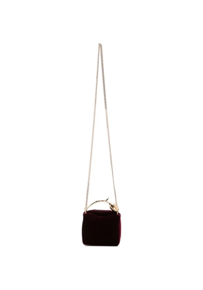 ERDEM micro Bloom velvet tote bag - Red