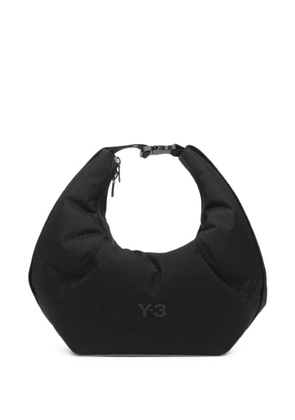 Y-3 Crescent buckle-fastening shoulder bag - Black