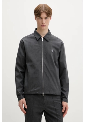 Filling Pieces zip embroidered jacket - Grey