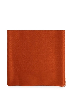 Ferragamo Gancini monogram scarf - Orange