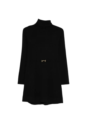 Rixo Aly roll-neck mini dress - Black