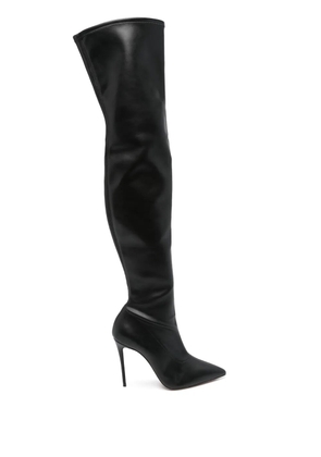 Casadei 100mm Julia boots - Black