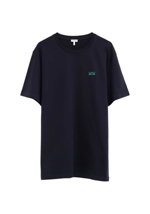 LOEWE Anagram-embroidered T-shirt - Blue