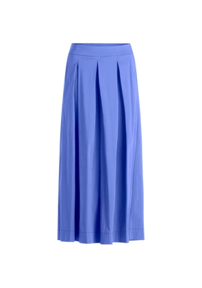 Betty Barclay pleated elasticated-waistband trousers - Blue