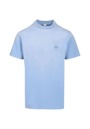 LOEWE Anagram-embroidered T-shirt - Blue