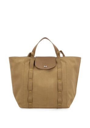 Longchamp medium Le Pliage tote bag - Brown