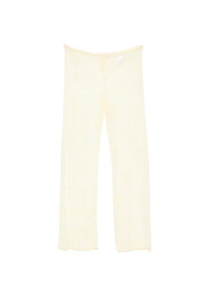 Oséree lace drawstring beach trousers - Yellow