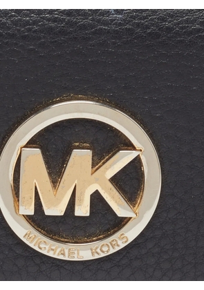 Michael Kors Vintage Fulton leather continental wallet - Black