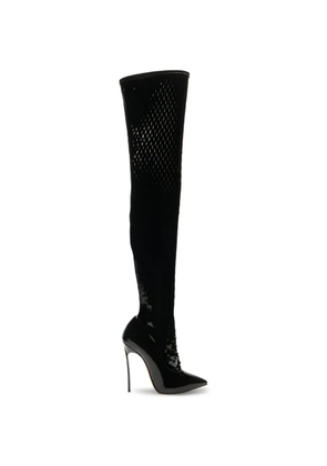 Casadei Ultravox Over The Knee - Black