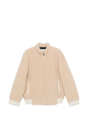 GOD'S TRUE CASHMERE ribbed-hem jacket - Neutrals