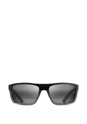 Maui Jim Byron Bay rectangle-frame sunglasses - Black