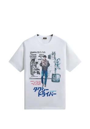 KITH Taxi Driver Japanese poster-print T-shirt - White