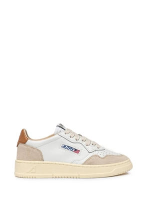Autry Medalist panelled sneakers - White