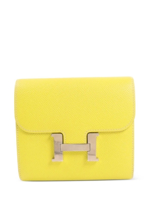 Hermès Pre-Owned Constance Slim Epsom wallet - Yellow