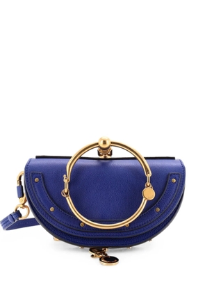 Chloé Pre-Owned Nile Leather Mini crossbody bag - Blue