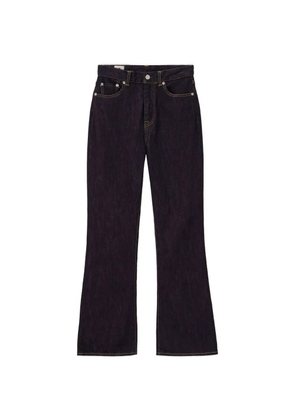 Momotaro patch-detail flared jeans - Blue
