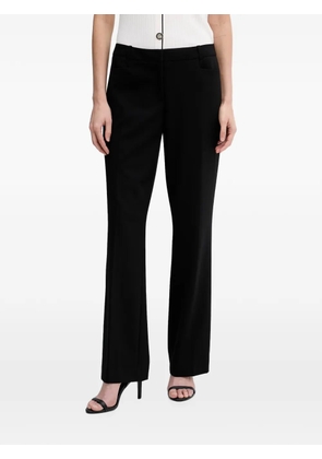 DKNY pressed-crease tailored trousers - Black