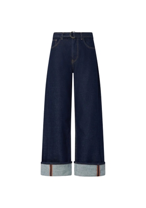 LIU JO flared jeans with turn-ups - Blue