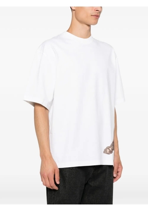 Axel Arigato Fallen graphic-print cotton T-shirt - White