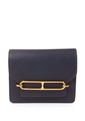 Hermès Pre-Owned Roulis Slim wallet - Blue