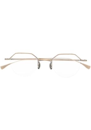 Eyevan7285 geometric-frame glasses - Gold