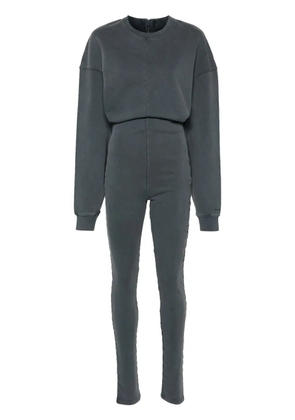 Acne Studios long-sleeve cotton jumpsuit - Grey