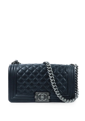 CHANEL Pre-Owned Boy 25 quilted shoulder bag - Black