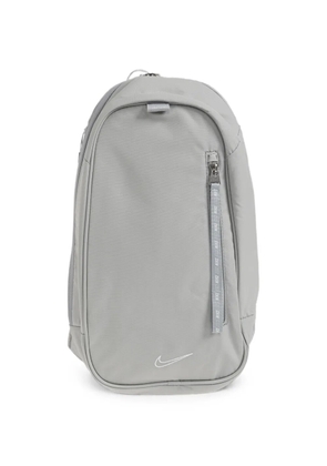 Nike logo-embroidered backpack - Grey