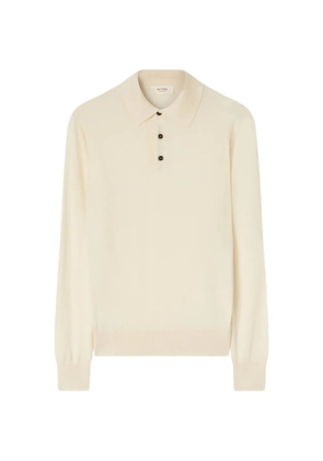 RETORI button-front knit polo shirt - Neutrals