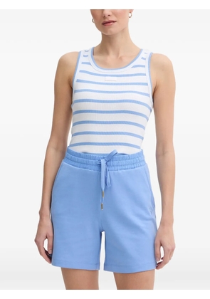 Joop! Telma striped ribbed tank top - White