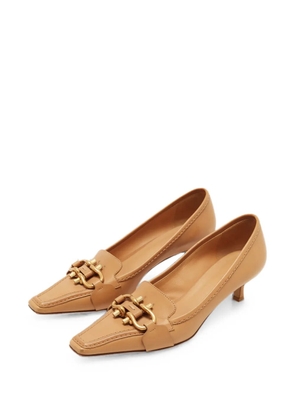 Bottega Veneta Pre-Owned Madame leather pumps - Brown