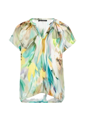 Betty Barclay floral-print elasticated-hem top - Neutrals