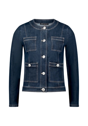 Betty Barclay button-up denim jacket - Blue