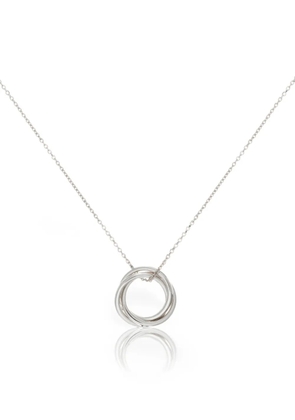 AUREE JEWELLERY Knightsbridge Russian wedding ring necklace - Silver