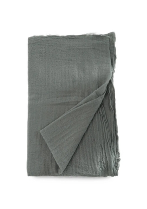 Rick Owens frayed cashmere-blend scarf - Green