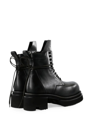 Rick Owens lace-up platform boots - Black