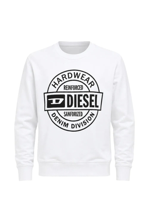 Diesel Hard Wear print sweater - White