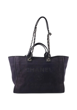 CHANEL Pre-Owned medium Deauville tote bag - Blue